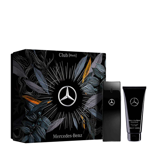 89 Mercedes-Benz Club Black EDT 100ML + Shower Gel 100ML Gift Set For Men - Slika 1