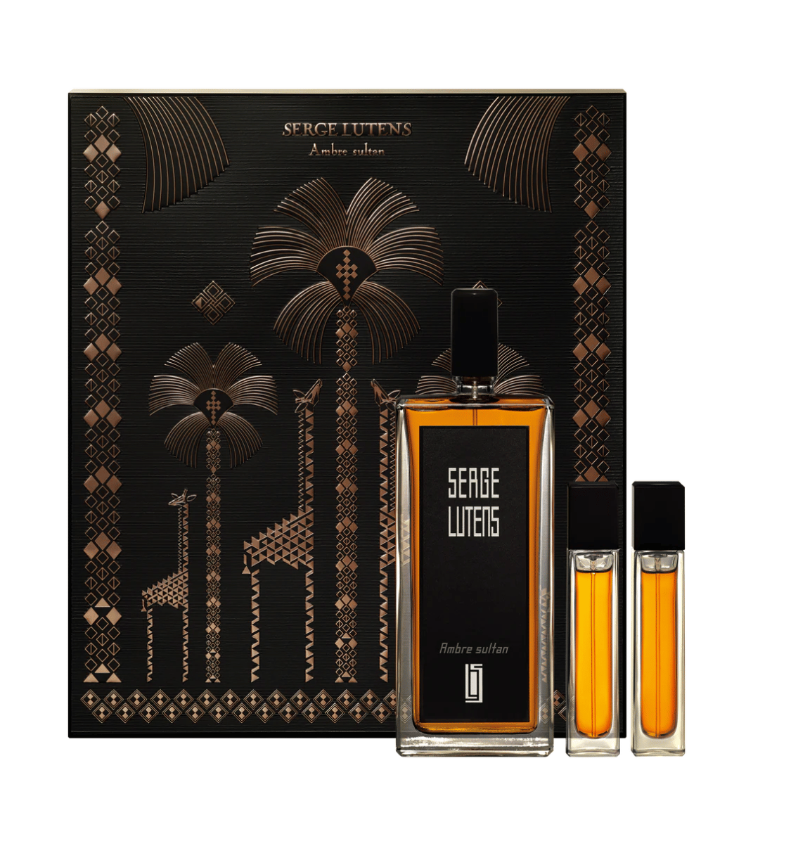 serge lutens set Ambre Sultan Set 2x 10 ml + 100 ml - Slika 1