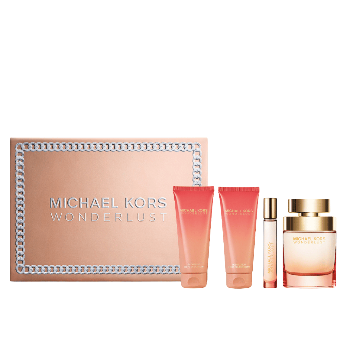 sexy amber set (2) Michael Kors Sexy Amber EDP SET 100ml+ 5ml + BL 100ml + SG 100ml - Slika 1