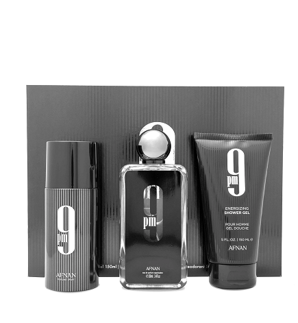 63 AFNAN 9PM SET EDP 100ml + SHOWER GEL 150ml + PRFM DEO SPRAY 150ml - Slika 1