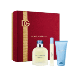 DOLCE & GABBANA LIGHT BLUE POUR HOMME SET EDT 125ml + EDT 10ml + REFRESHING SHOWER GEL 50ml