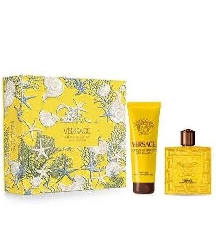 1 Versace Eros energy pour homme set - Perfumed bath and shower gel 150ml + EDP 100ml - Slika 1