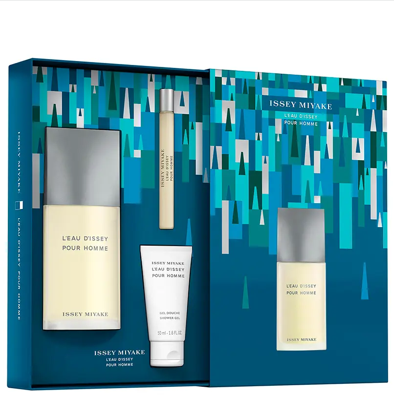 40 Issey Miyake L'eau D'issey Pour Homme Set - EDT 125ml, EDT Travel Spray 10ml, Shower Gel 50ml - Slika 1
