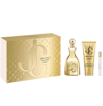 80 Jimmy Choo I want Choo Le Parfum Set - Parfum 100ml, 7,5ml, Body Lotion 100ml - Slika 1