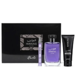 Rasasi Hawas For Him Set - EDP 100ml, EDP 10ml, Shower Gel 60ml